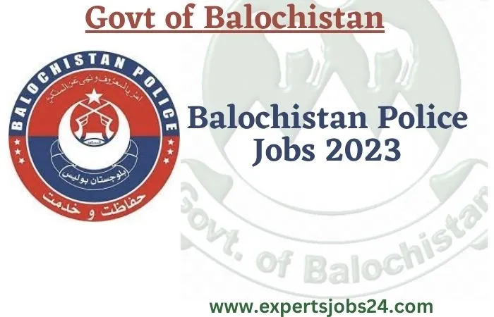 Balochistan Police Jobs for Constable November 2023