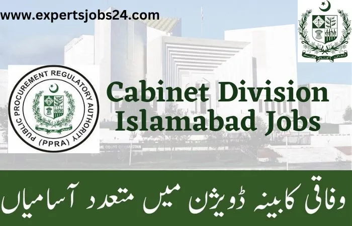 Latest Cabinet Division Jobs 2024 Career In Government Of Pakistan ...