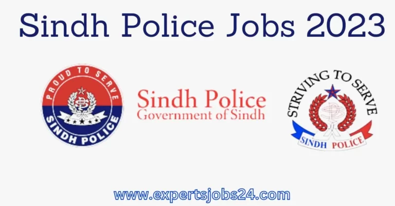 Sindh Police Jobs 2023