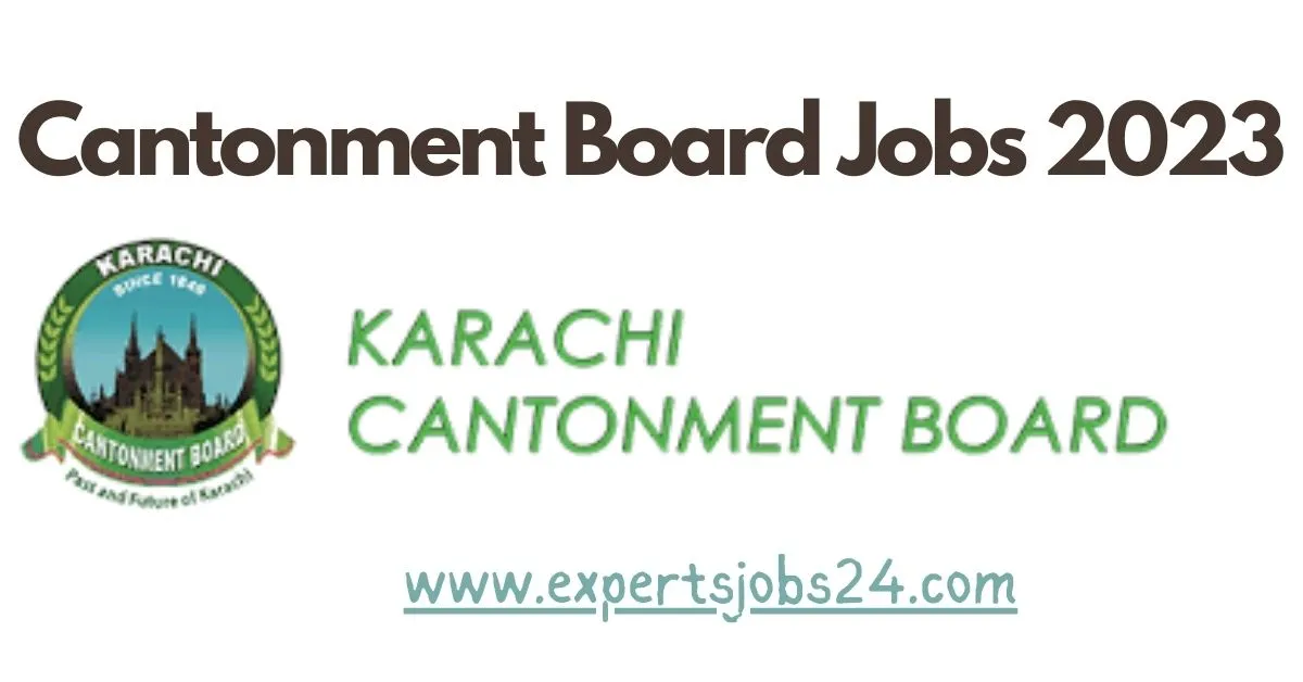 Cantonment Board Jobs 2023